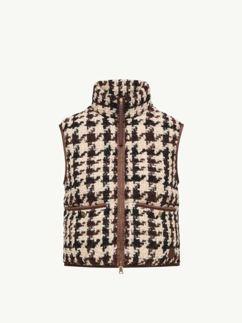 Moncler Emotionnalite Tweed Down Vest