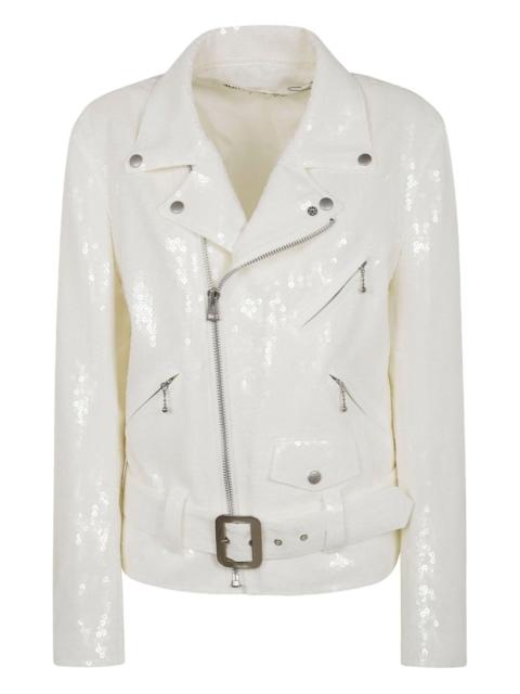 Junya Watanabe sequinned biker jacket