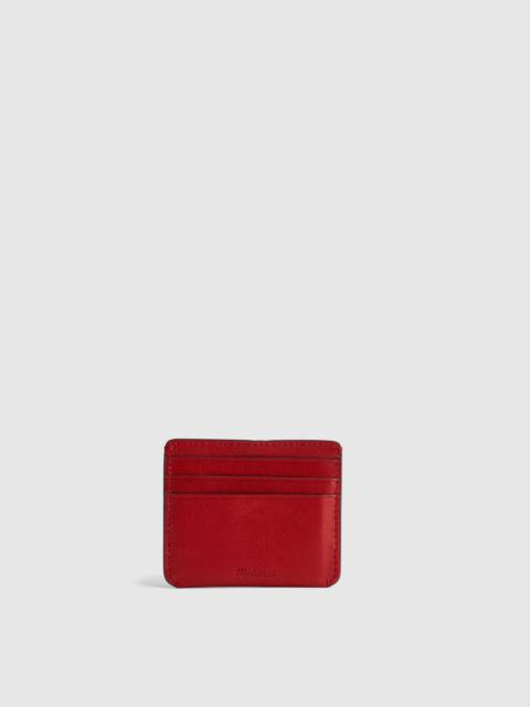 Madewell Curved Card Case in Leather