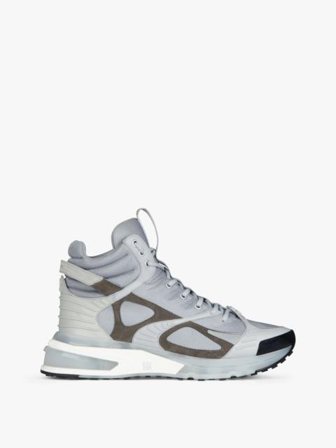 Givenchy GIV 1 TR HIGH SNEAKERS IN MESH, SUEDE AND LEATHER