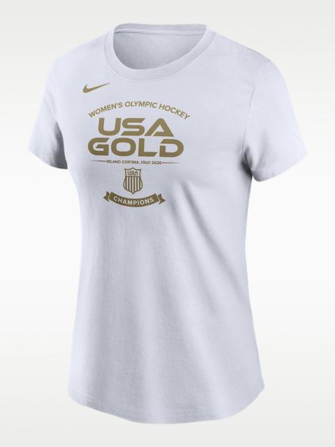 Nike Nike USA OIympic Team 2026 "Gold Medal" Women's T-Shirt