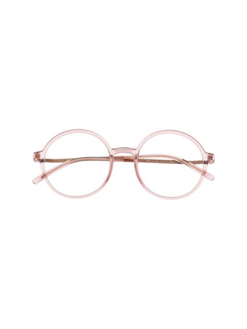 Pitt 002 round-frame glasses