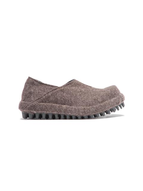 424 424 Felt Miner Slip On Brown