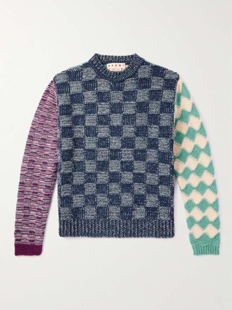 Intarsia Virgin Wool Sweater