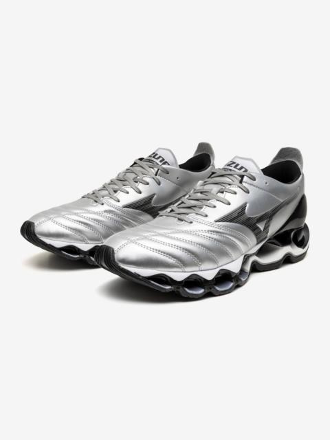 Mizuno Wave Prophecy Morelia Neo Sportstyle Sneaker, Silver-Black