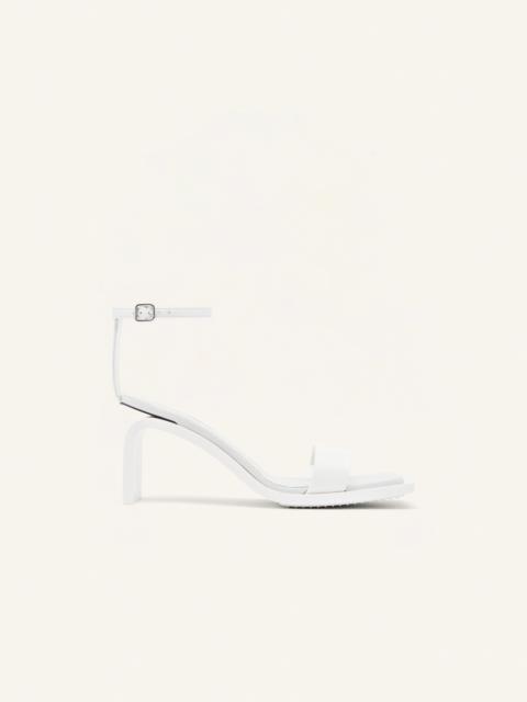 courrèges STREAM LEATHER SANDALS