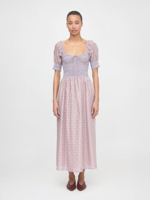 Hill House Home The Madeline Nap Dress - Pink Wentworth Leaf