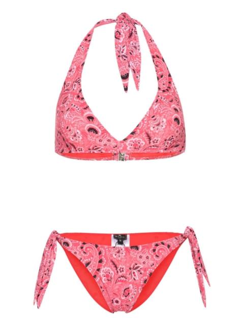 Etro paisley-print bikini set
