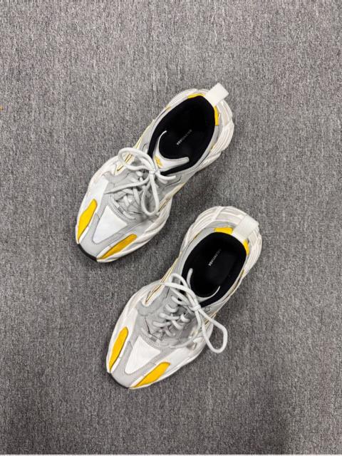 BALENCIAGA Balenciaga Monday Grey White Yellow Sneakers