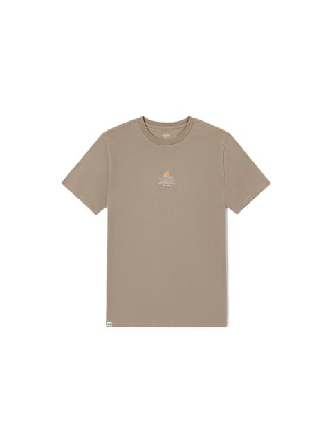 Vans (WMNS) Vans OC Grown T-Shirt 'Khaki' VN0008ZFYEH