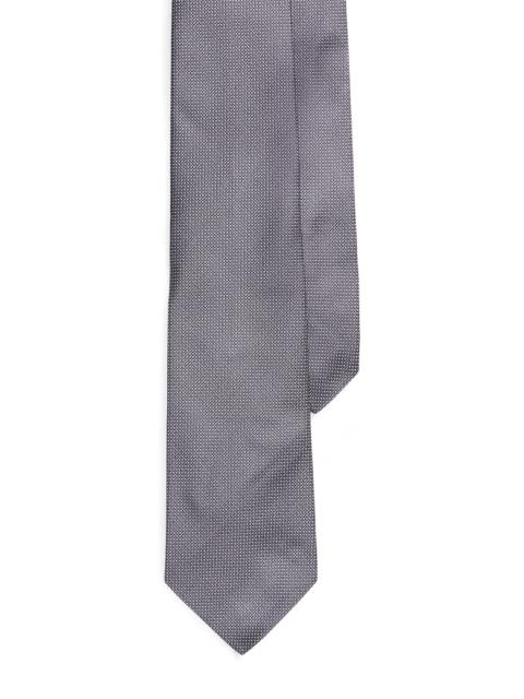 Polo Ralph Lauren Men's Pin Dot Silk Tie - Navy White