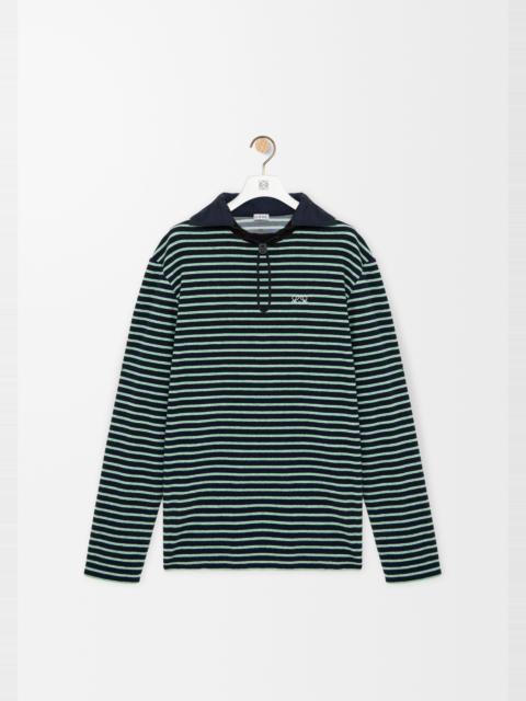 Loewe Long sleeve T-shirt in cotton terry