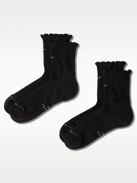 Nike Nike Everyday Elevated Mid-Crew Socks (2 Pairs)