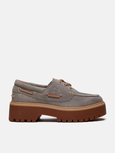 Timberland Women's Stone Street Platform Boat Shoe