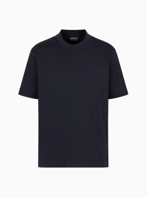ASV Pima jersey T-shirt with logo lettering print on the side