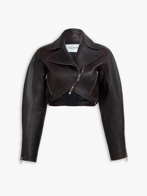 Alaïa CROPPED BIKER JACKET