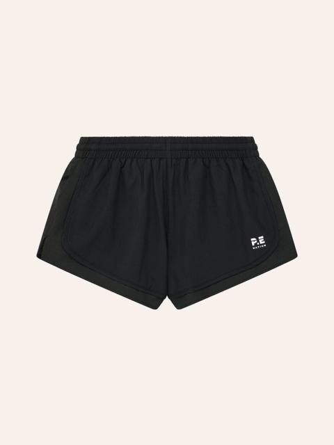 P.E NATION STRIDE RUNNING SHORT IN BLACK