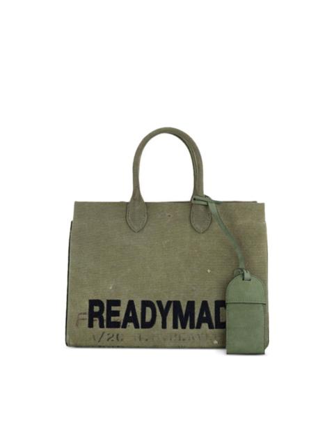 Readymade logo-print tote bag