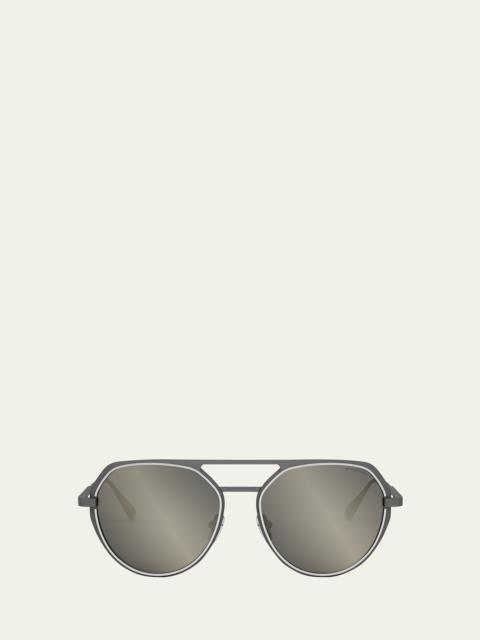 BVLGARI Octo Geometric Sunglasses