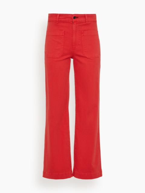 ASKK NY Sailor Pant in Lips Red
