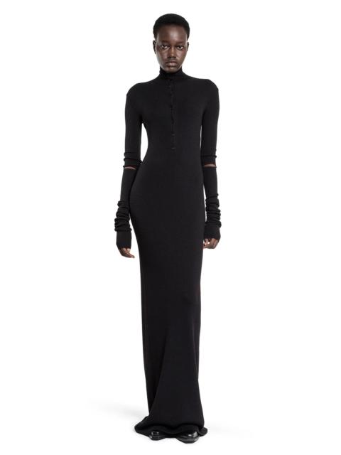 Ann Demeulemeester Hanzel-Long-Serafino-Rib-Dress