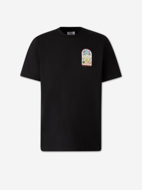 CASABLANCA ROUND NECK T-SHIRT