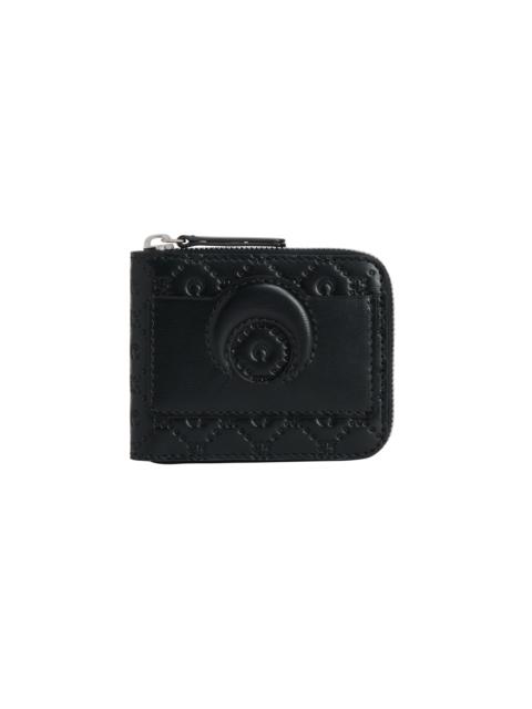 Marine Serre Embossed Leather Wallet