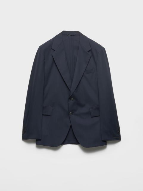 Prada Single-breasted cashmere jacket