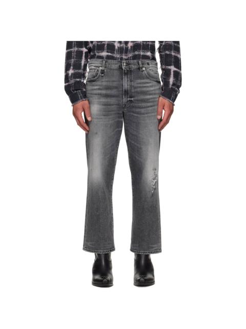 R13 Black X-Boyfriend Jeans