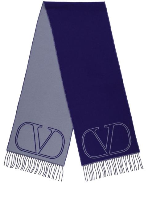 VLogo signature wool scarf