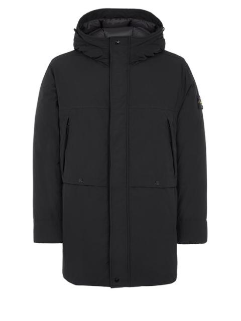 Stone Island Padded hooded twill jacket | harveynichols | REVERSIBLE