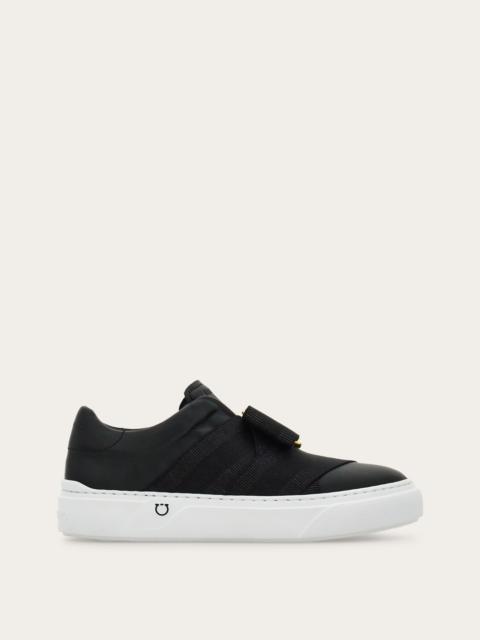 FERRAGAMO Slip on sneaker with maxi bow detail