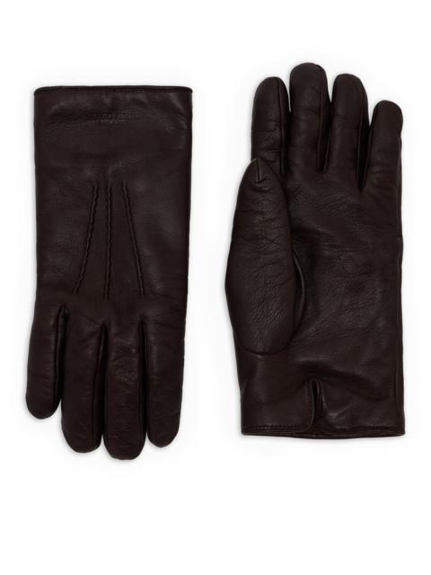 GIORGIO ARMANI NAPPA GLOVES