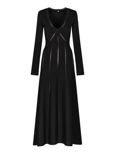 Kaleidoscope Maxi Dress black