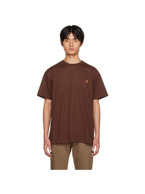 Carhartt WIP Brown American Script T-Shirt
