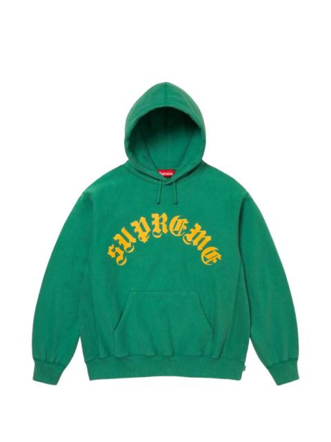 Supreme printed arc hooded sweatshirt