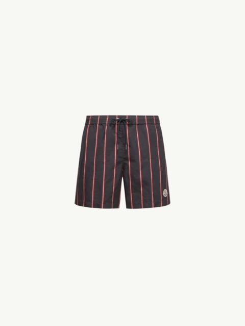 Moncler Striped Swim Shorts