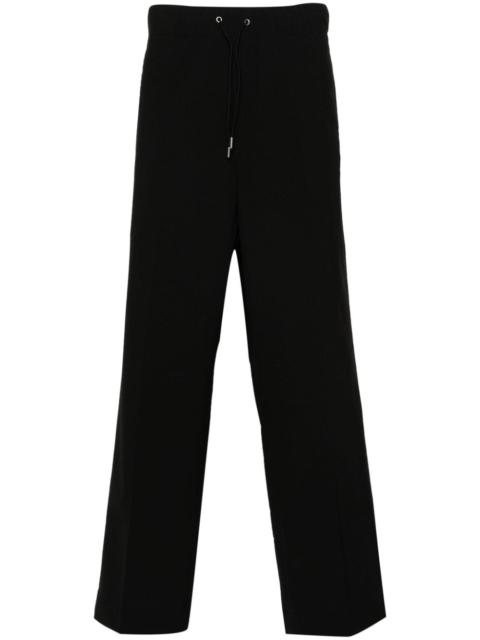 cropped wide-leg trousers