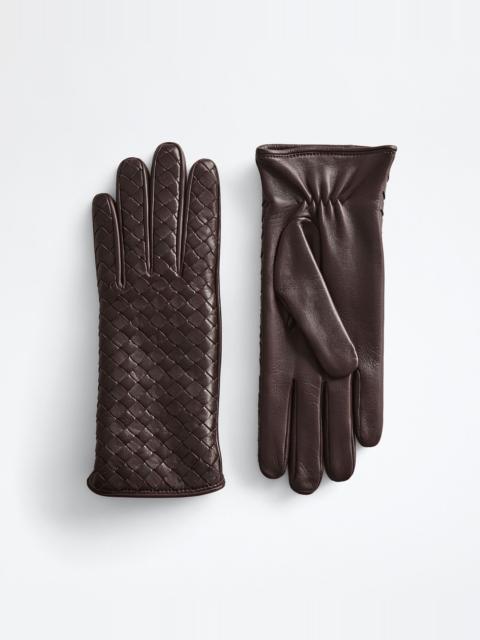 Bottega Veneta Intrecciato Leather Gloves