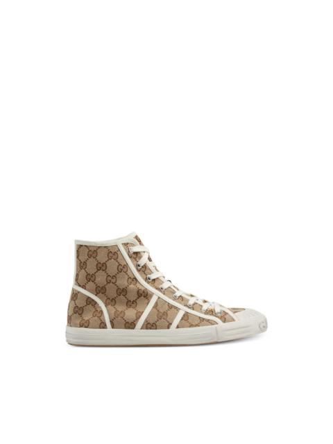 GUCCI GG-canvas high-top sneakers