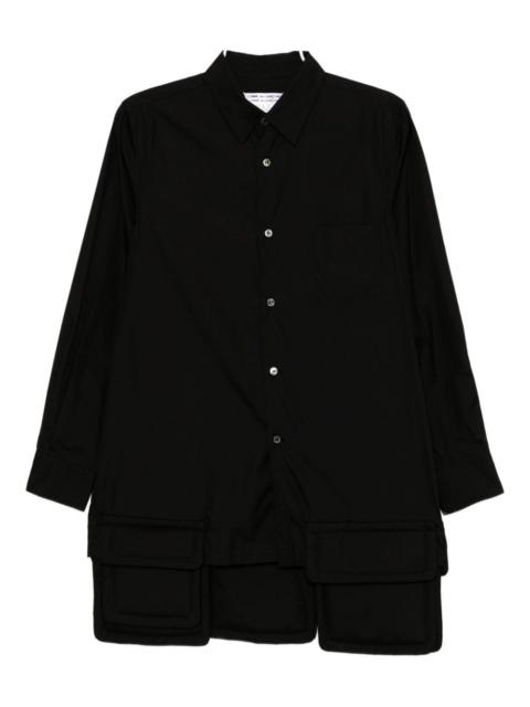 Comme des Garçons Comme des Garçons multi-pocket shirt