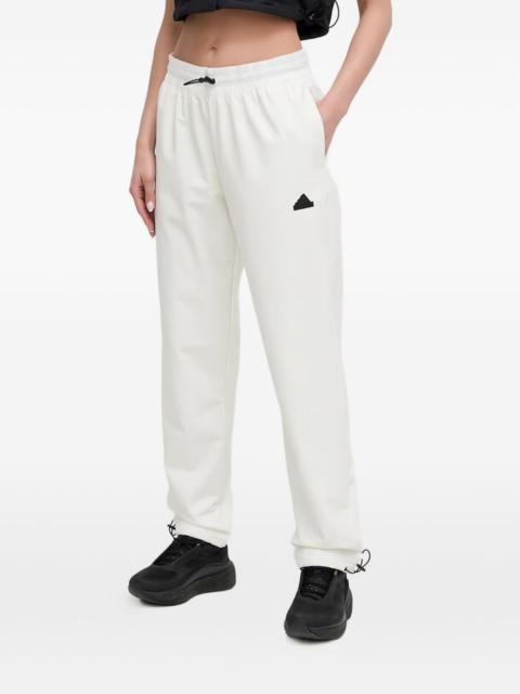 adidas logo-embroidery track pants
