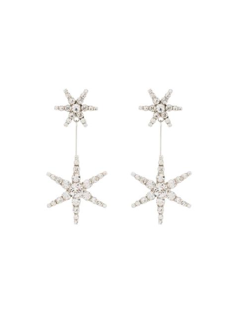 Estee crystal star drop earrings
