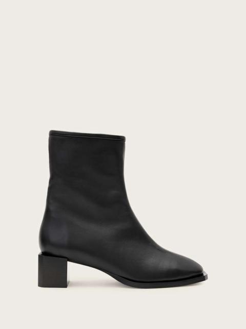 ALLSAINTS AVRIL LEATHER ANKLE BOOTS