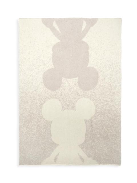 Barefoot Dreams Unisex Cozychic Disney Mickey Mouse Confetti Throw - Malibu Multi