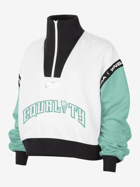 Nike New York Liberty Nike Women's WNBA 1/4-Zip Top
