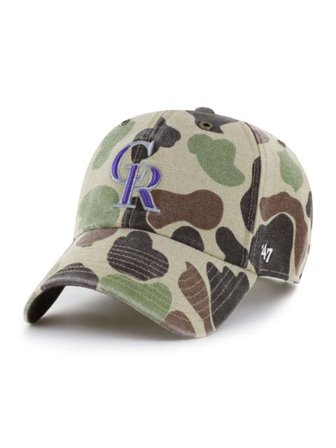 Carhartt Colorado Rockies '47 Camo Clean Up