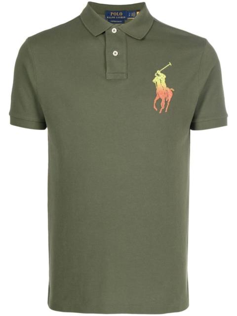 Polo Ralph Lauren embroidered-logo short-sleeve polo shirt