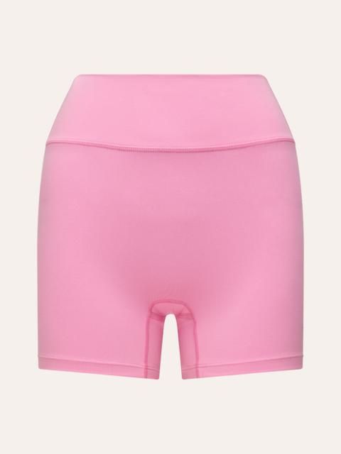 P.E NATION SOFT LUXE 4" BIKE SHORT IN BUBBLEGUM
