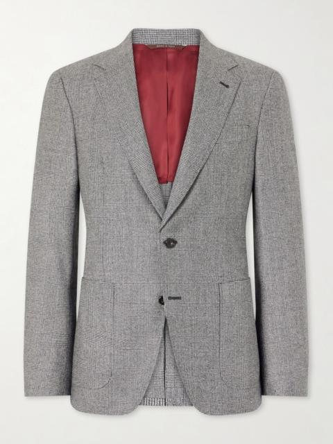 Canali Prince of Wales Wool Blazer